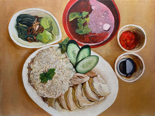 Hainanese Chicken Rice